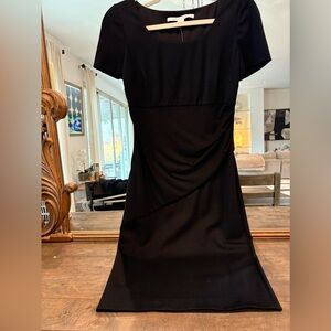 Diane Von Furstenberg Black Midi Dress